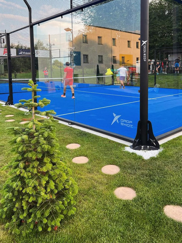 Padelový kurt areálu Padelun